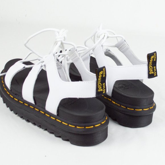 Dr. Martens Nartilla Gladiator White Sandal - Picture 7 of 11